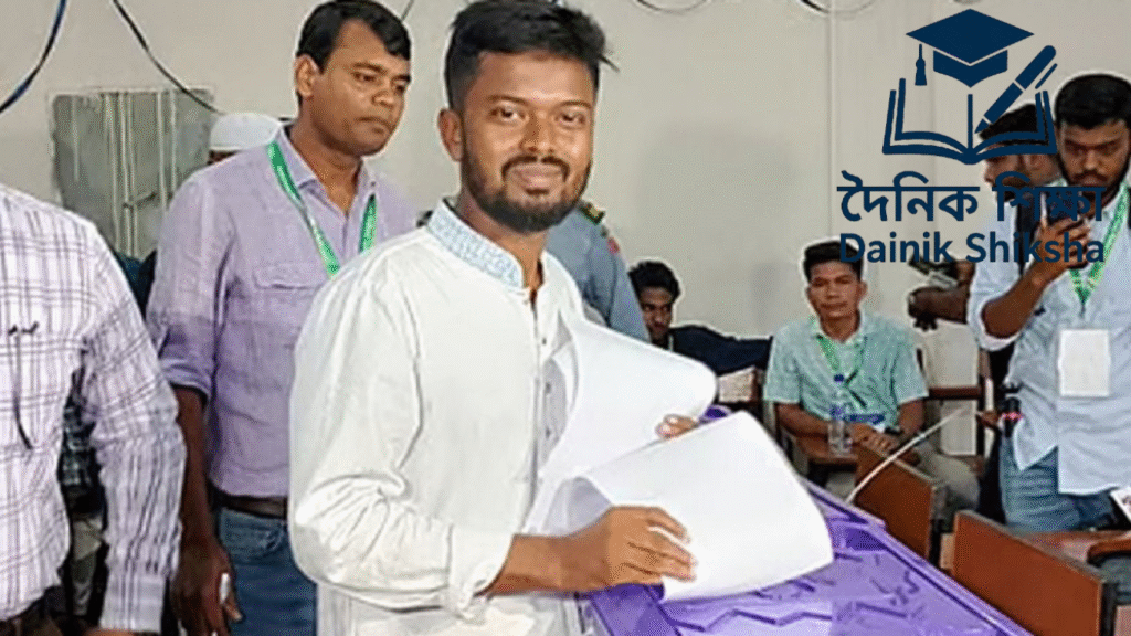 ছাত্রদলের ভিপি প্রার্থী বললেন, শিক্ষার্থীদের রায় আমরা মেনে নেব ছাত্রদলের ভিপি প্রার্থী বললেন, শিক্ষার্থীদের রায় আমরা মেনে নেব