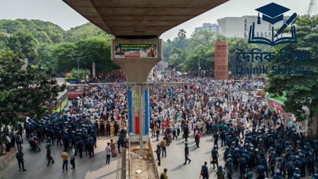 শাহবাগ মোড় অবরুদ্ধ – এমপিওভুক্ত শিক্ষকদের প্রতিবাদ শাহবাগ মোড় অবরুদ্ধ - এমপিওভুক্ত শিক্ষকদের প্রতিবাদ